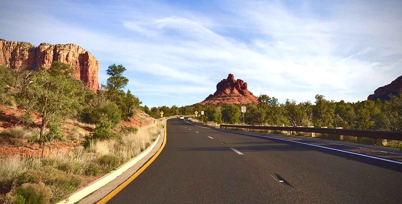 Road in Sedona, New Mexico